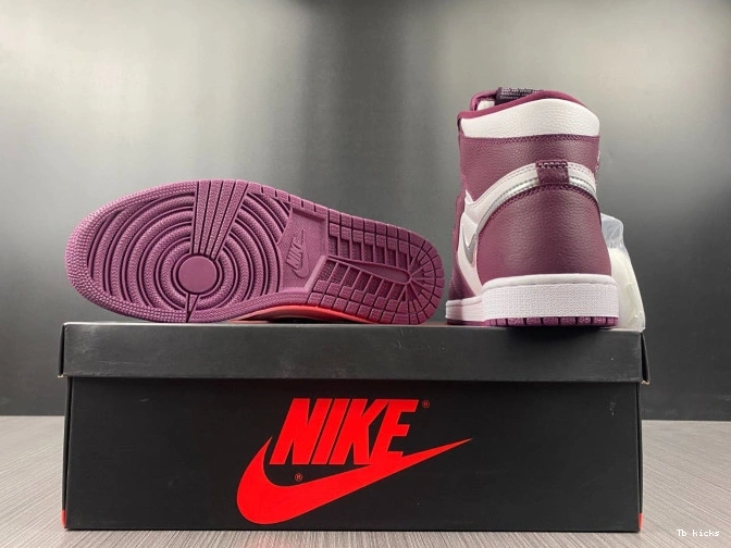 Cheap TBK OG Air Jordan 1 555088-611 High Bordeaux 0719